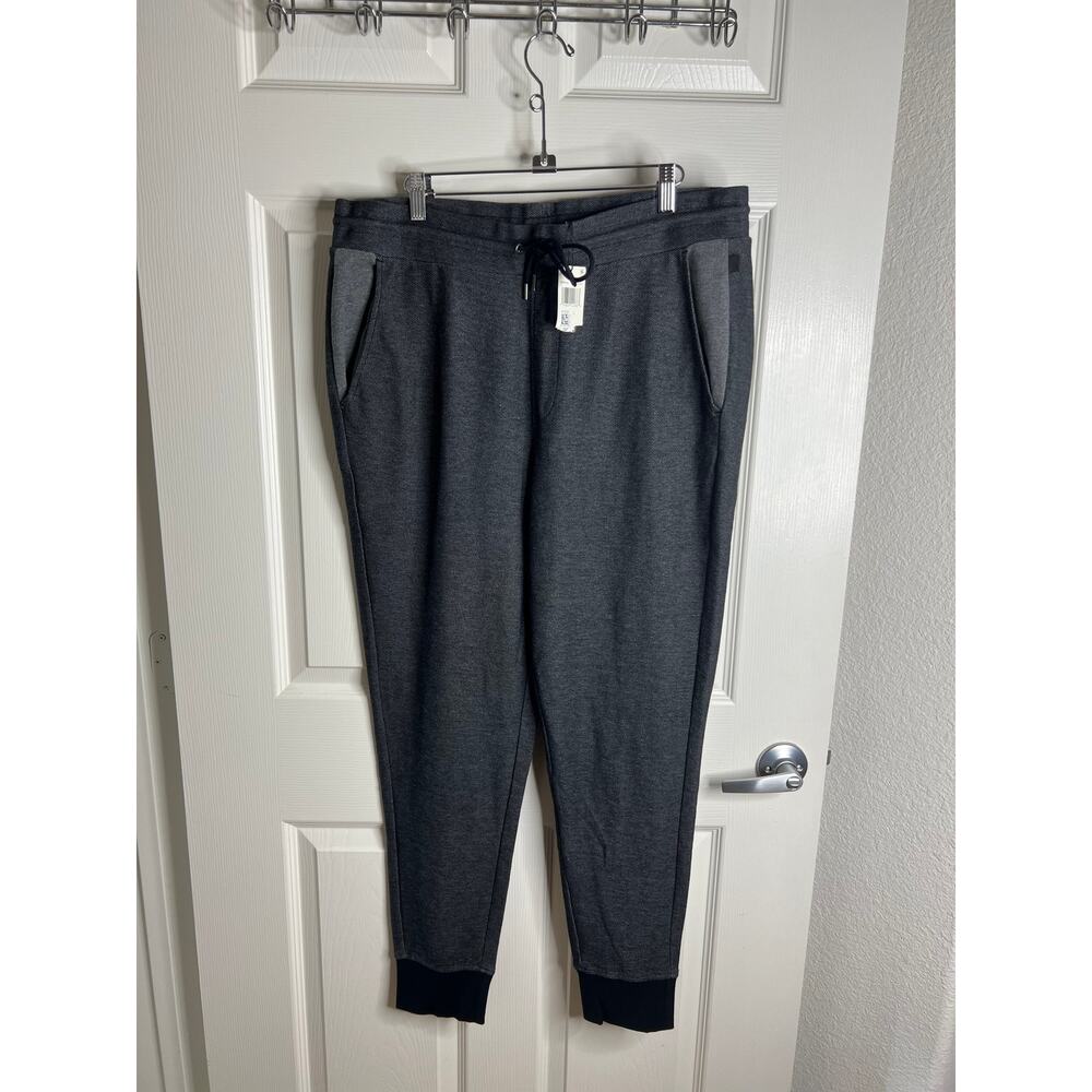 Michael Kors Men's Textured Drawstring Jogger Pants Black NEW ~ Size L